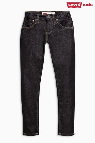 Levis&reg; 520 Denim Blue Black Tapered Fit Jean